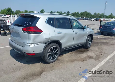 2017 Nissan Rogue Sl z USA, uszkodzony, nr VIN 5N1AT2MV0HC832876